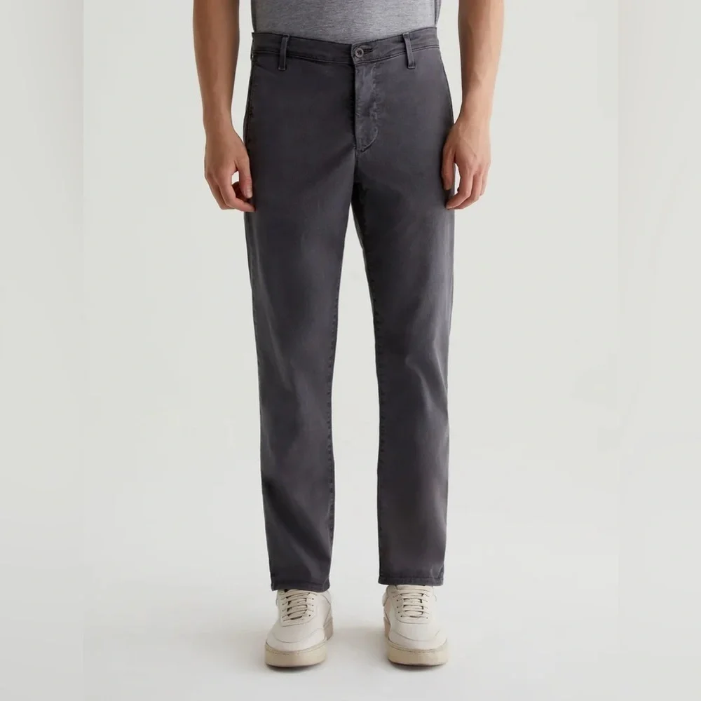 Ag Adriano Goldschmied Gray Straight Jeans​